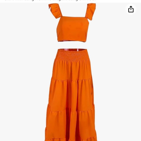 AFEWGKID
Women's Trendy Mid Waist Sling Swing Skirt Set Size |M|NEW!! - Picture 3 of 16